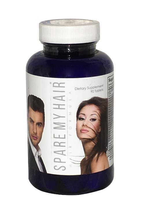 Spare My Hair Vitamins for Hair Growth Supplement with Biotin.