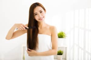 shiseido for strong shiny hair